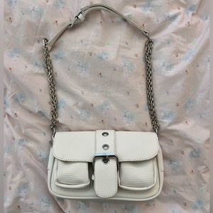 Princess Polly radar bag white
